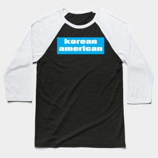 Korean American Baseball T-Shirt